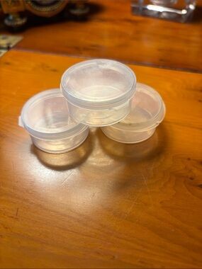 Clear Plastic Dripless Cups